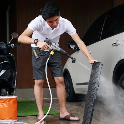 Gambar Krisbow Cordless High Pressure Cleaner FRHPB25