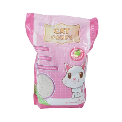 Gambar Comfy Pasir Kucing Apple 5 Liter