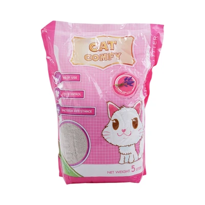 Gambar Comfy Pasir Kucing Lavender 5 Liter