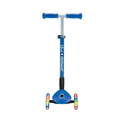 Gambar Globber Skuter Primo Foldable Dengan Lampu - Biru Navy