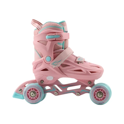 Gambar Berwyn Ukuran S Sepatu Roda Inline Skate - Pink/Hijau