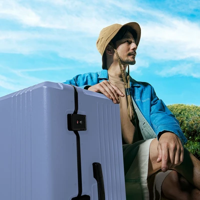 Gambar Legend Walker Challenger Koper PC TSA Lock Trunk 30 Inch - Biru