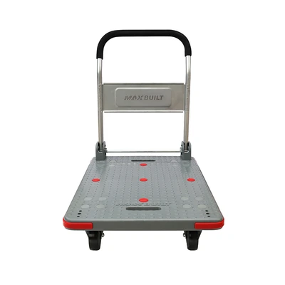 Gambar Maxbuilt Troli Barang Lipat 400 Kg - Abu-Abu