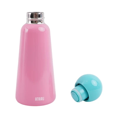 Gambar Ataru Vally Botol Vacuum Flask Stainless Steel 450 ml - Pink