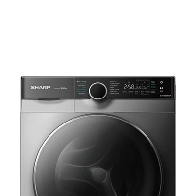 Gambar Sharp Mesin Cuci Front Loading 9 kg ES-FL1490MSX