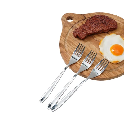 Gambar Culinart Garpu Makan Stainless Steel Set 3 pcs - Silver