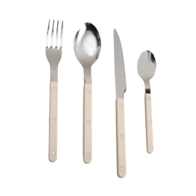Gambar Culinart Nola Alat Makan Set 8 pcs - Krem