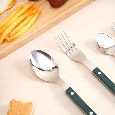 Gambar Culinart Noel Alat Makan Set 8 pcs - Hijau