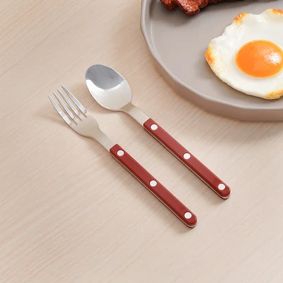 Gambar Culinart Noel Alat Makan Set 8 pcs - Merah