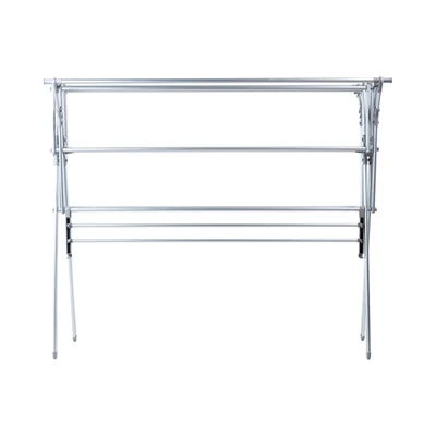 Gambar Stora Jemuran Baju Lipat X Shape 188x43x158 cm - Silver