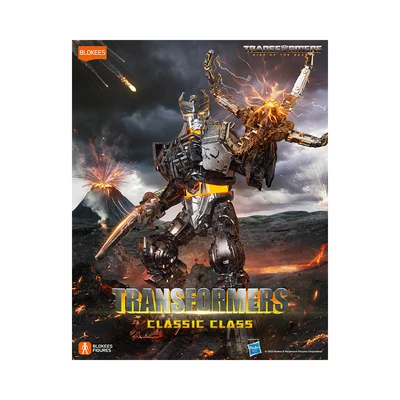 Gambar Blokees Acion Figure Transformers Classic Class 3 Scourge - Abu-abu