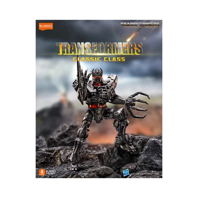 Gambar Blokees Acion Figure Transformers Classic Class 3 Scourge - Abu-abu