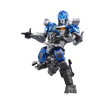 Gambar Blokees Action Figure Transformers Classic Class 6 Mirage - Abu-abu/biru