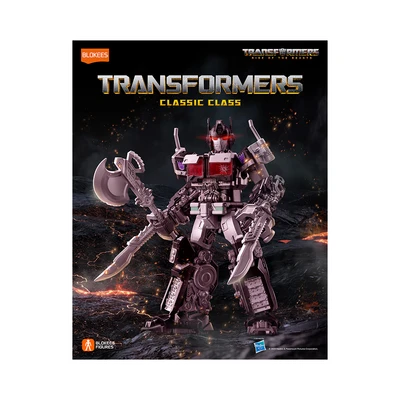 Gambar Blokees Action Figure Transformers Classic Class 8 Nemesis Prime - Abu-abu