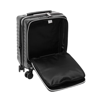 Gambar Legend Walker Malibu Koper PC & ABS TSA Lock Expandable 16 Inch - Hitam
