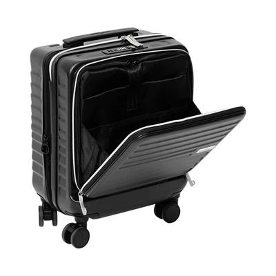 Gambar Legend Walker Malibu Koper PC & ABS TSA Lock Expandable 16 Inch - Hitam