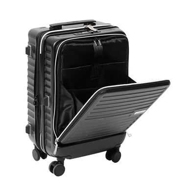 Gambar Legend Walker Malibu Koper PC & ABS TSA Lock Expandable 20 Inch - Hitam