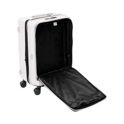 Gambar Legend Walker Malibu Koper PC & ABS TSA Lock Expandable 24 Inch - Putih Ivory
