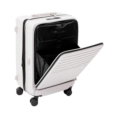 Gambar Legend Walker Malibu Koper PC & ABS TSA Lock Expandable 24 Inch - Putih Ivory