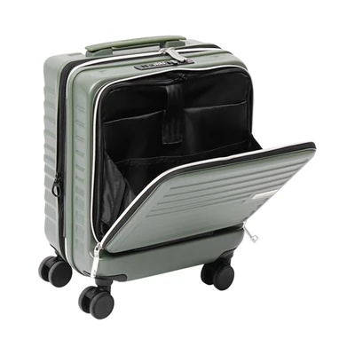 Gambar Legend Walker Malibu Koper PC & ABS TSA Lock Expandable 16 Inch - Hijau Olive