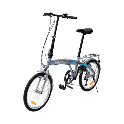 Gambar Fingard 20 Inch Jasper Sepeda Lipat 6 Speed - Silver