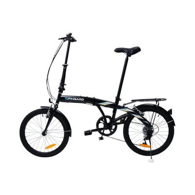 Gambar Fingard 20 Inch Jasper Sepeda Lipat 6 Speed - Hitam