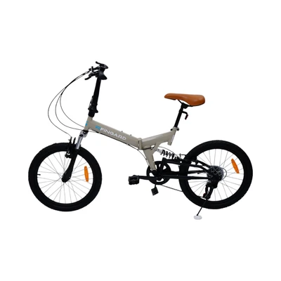 Gambar Fingard 20 Inch Sepeda Lipat Trent 7Sp - Cokelat Muda
