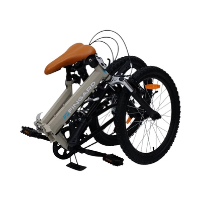 Gambar Fingard 20 Inch Sepeda Lipat Trent 7Sp - Cokelat Muda