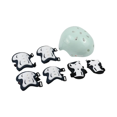 Gambar Berwyn Set Helm & Deker Pelindung - Biru/Hijau