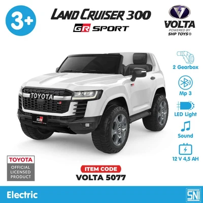 Gambar Volta Ride On Land Cruiser Lc300 Gr Sport - Putih