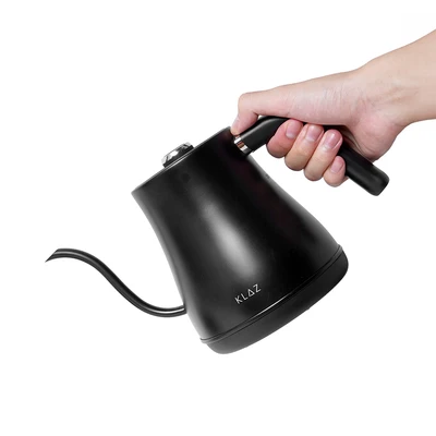 Gambar Klaz Teko Listrik Digital Gooseneck 1 Liter - Hitam
