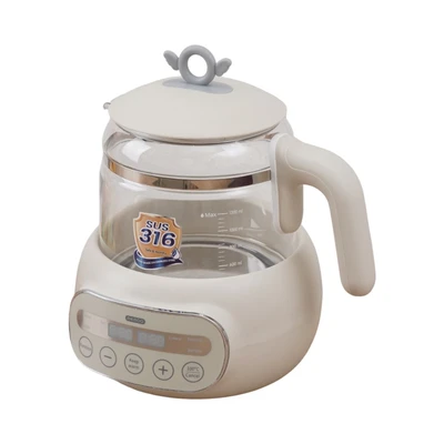 Gambar Memoo Teko Listrik Bayi Digital 1.2 Liter - Putih