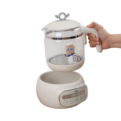 Gambar Memoo Teko Listrik Bayi Digital 1.2 Liter - Putih