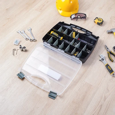 Gambar Maxbuilt 38x31x7cm Kotak Perkakas Dengan 23 Kompartemen