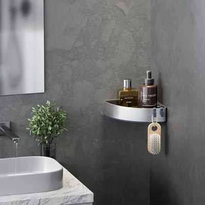 Stora Rak Dinding Kamar Mandi Aluminium Wk820430