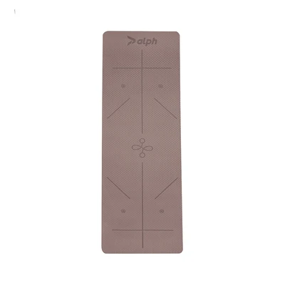 Gambar Alph Royal Matras Yoga Dengan Strap TPE 6 mm - Pink