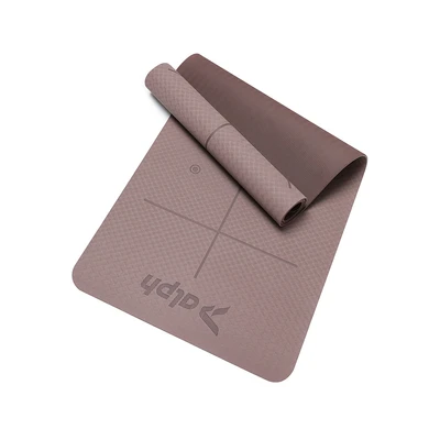 Gambar Alph Royal Matras Yoga Dengan Strap TPE 6 mm - Pink