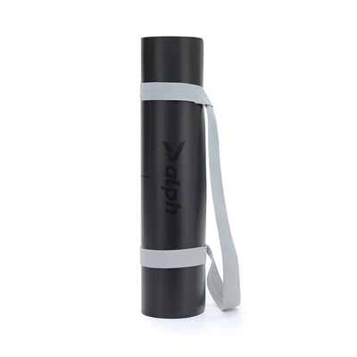 Gambar Alph Matras Yoga  Dengan Strap PU Rubber 5 mm - Hitam