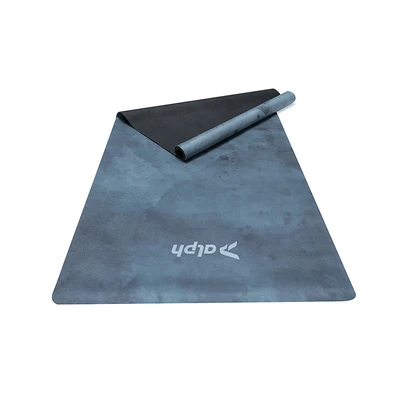 Gambar Alph Matras Yoga Lipat Suede Rubber Sea - Biru Teal
