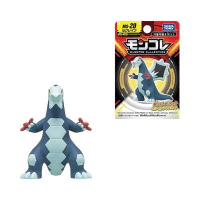 Gambar Takara Tomy Moncolle Action Figure Pokemon Ms20 Baxcalibur - Biru