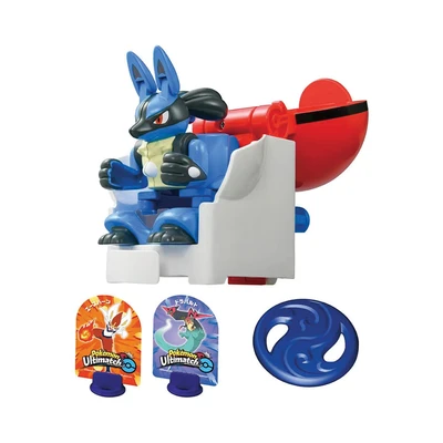 Gambar Takara Tomy Set Pokemon Ultimatch 04 Lucario Poke Ball - Mix