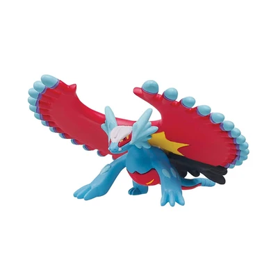 Gambar Takara Tomy Moncolle Action Figure Pokemon Paradox - Biru/merah
