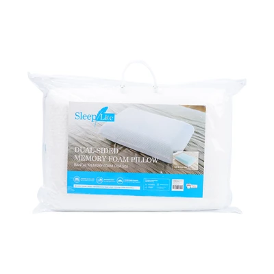 Gambar Sleeplite 40x60 cm Bantal Dual Sided Memory Foam - Putih