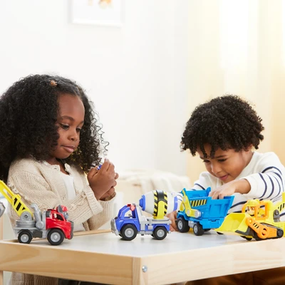 Gambar Paw Patrol Set Rubble & Crew Minifigure Vehicle Core 6066726 Random