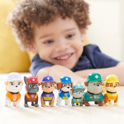 Gambar Paw Patrol Set Rubble & Crew Minifigure Construction Family 6067084