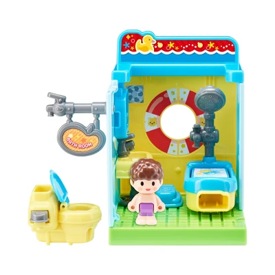 Gambar Kongsuni Playset Sam Secret Bathroom - Mix