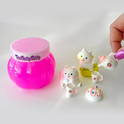 Gambar Kiddy Fun Zorbitz Slime Putty Tea Party 8283