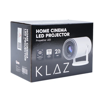 Gambar Klaz Proyektor LED Android Version 720p B66 - Putih