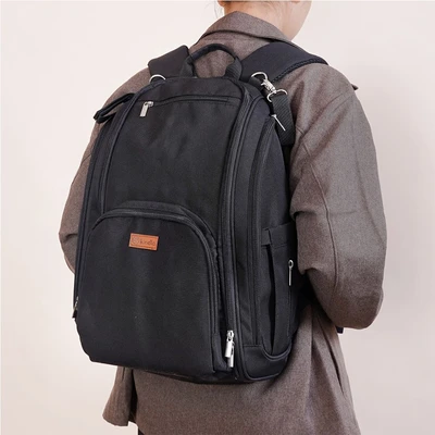 Gambar Kindla Twinkle Stars Tas Perlengkapan Bayi - Hitam