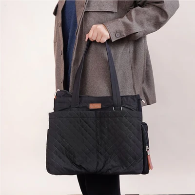 Gambar Kindla Twinkle Stars Tas Bahu Perlengkapan Bayi - Hitam